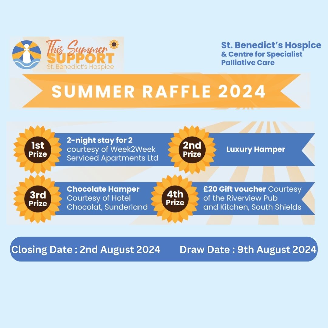 Summer Raffle 2024 - St Benedict's
