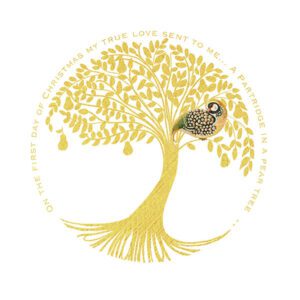 On the First Day of Christmas - Foil (pack of 10)